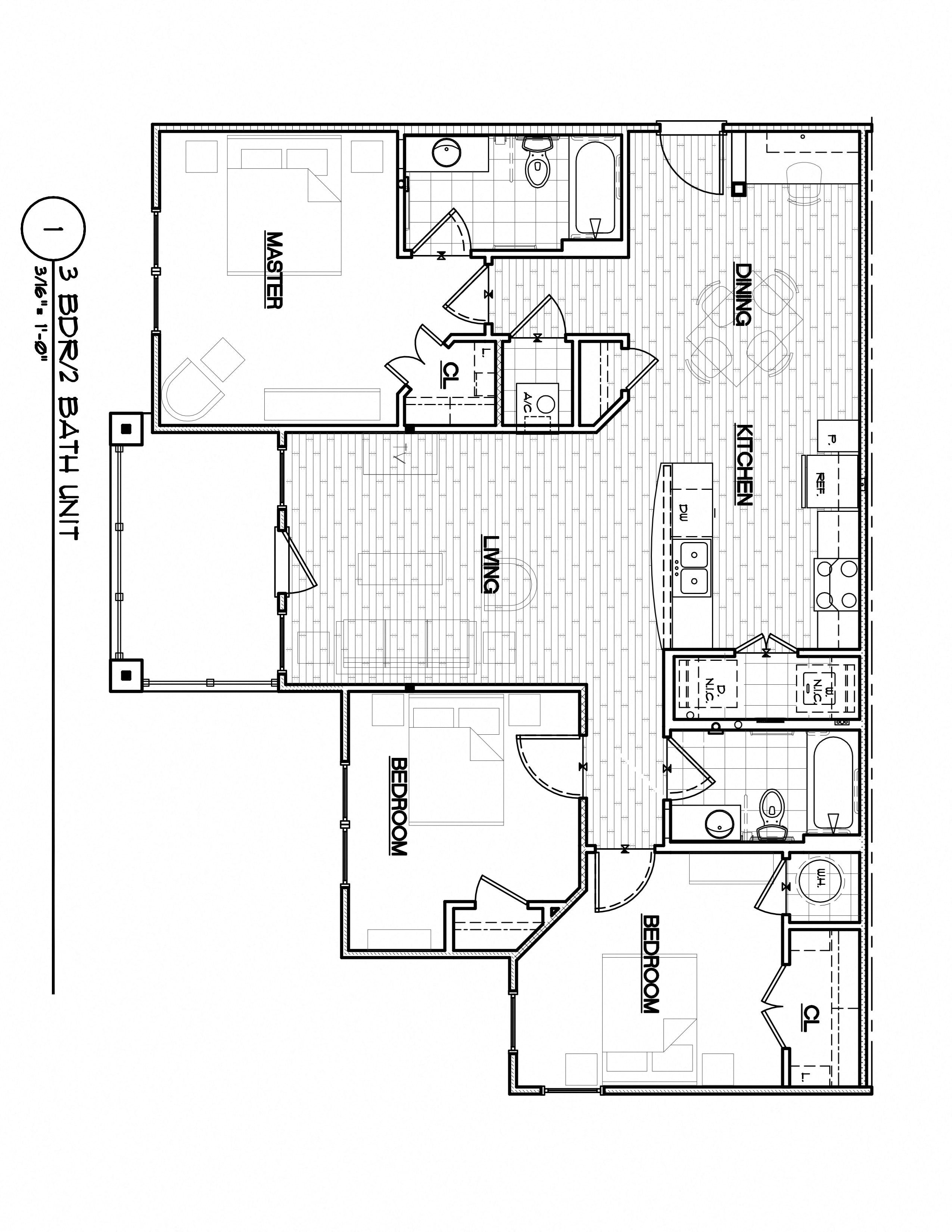 Floor Plans of Abbington Woods in Brunswick, GA